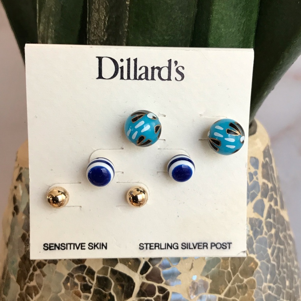 Dillards Earring Trio